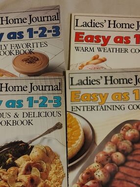 Ladies' Home Journal Easy as 1-2-3 Cookbook Collection